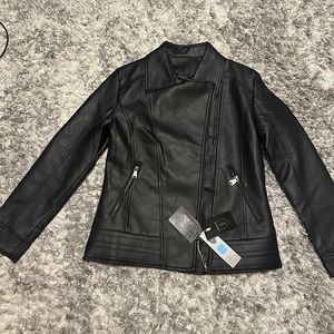 Women's Ferragamo Leather Jacket Size M